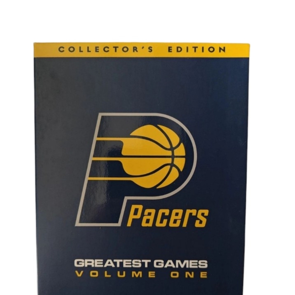 NBA Pacers Collector's Edition DVD - Blue and Yellow